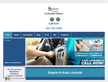 Tablet Screenshot of locksmith-valencia.com